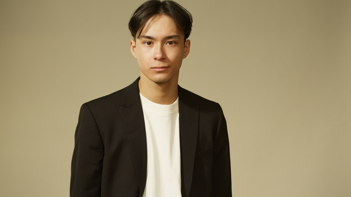 Man in Black Suit Jacket